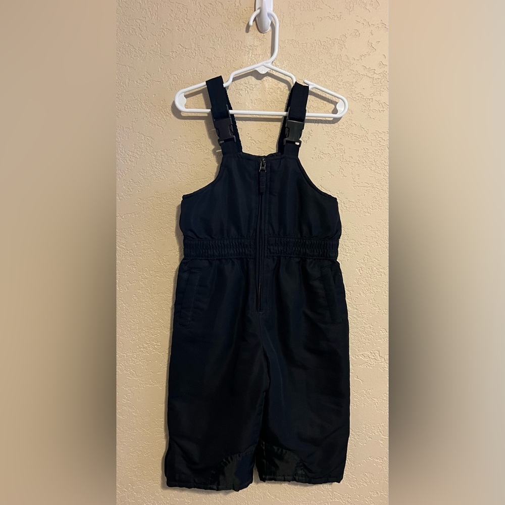 Faded Glory Kids' Navy Overalls Snow Bib